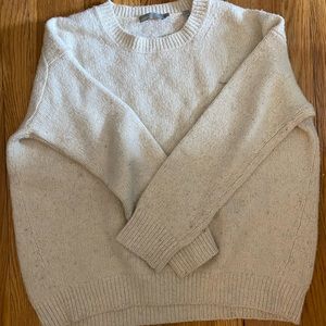 Vince cream sweater, size L